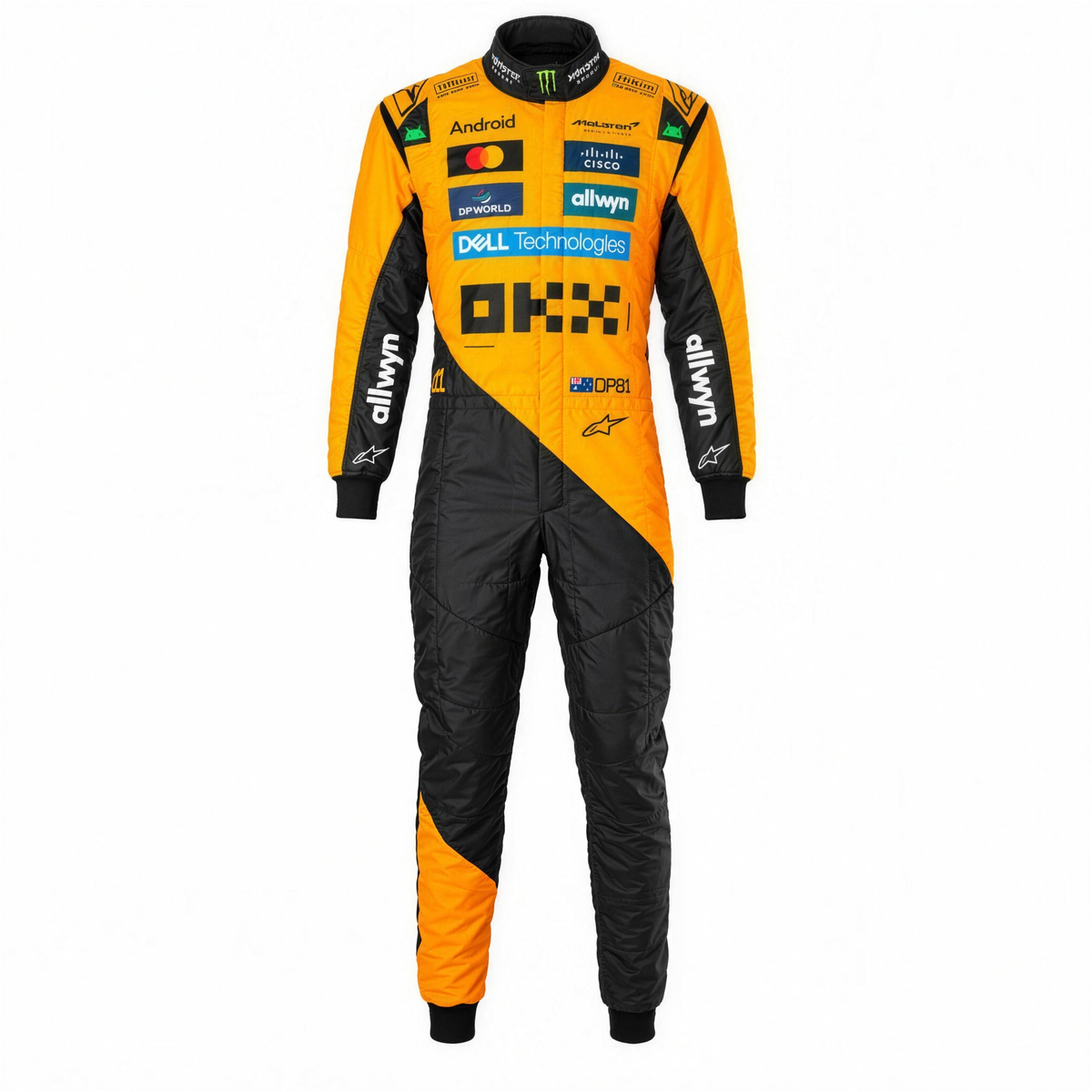 Lando Norris F1 2026 Racing Suit - Black