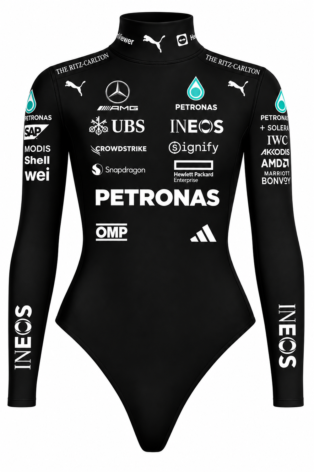 Kimi F1 2026 Women Bodysuit - Black