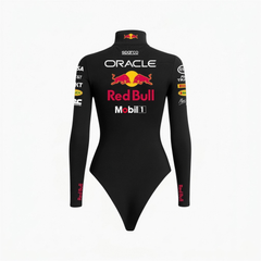 Max Verstappen 2025 F1 Women Bodysuit - Black