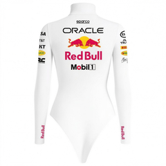 Max Verstappen 2025 F1 Women Bodysuit - White