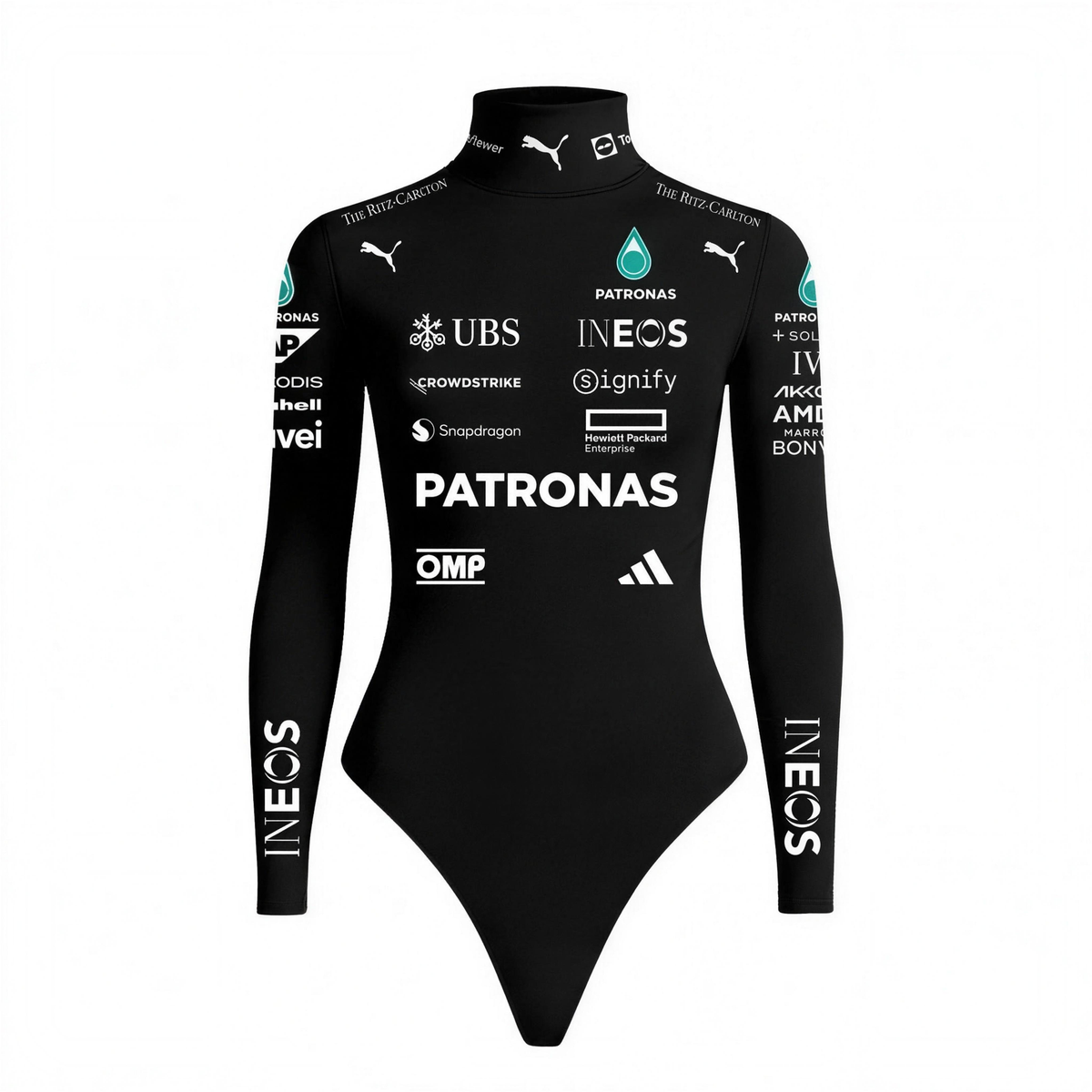 Kimi F1 2026 Women Bodysuit - Black