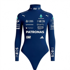 Kimi F1 2026 Women Bodysuit - Blue