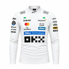 Lando Norris F1 2026 Longsleeve Shirt - White