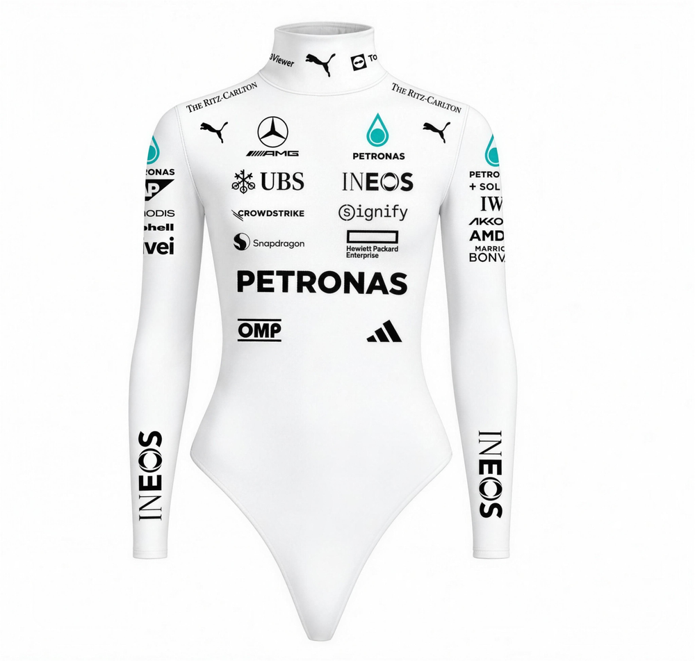 Kimi F1 2026 Women Bodysuit - White
