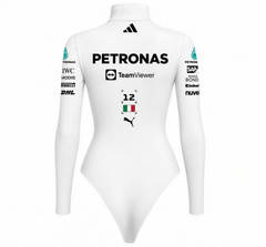 Kimi F1 2026 Women Bodysuit - White