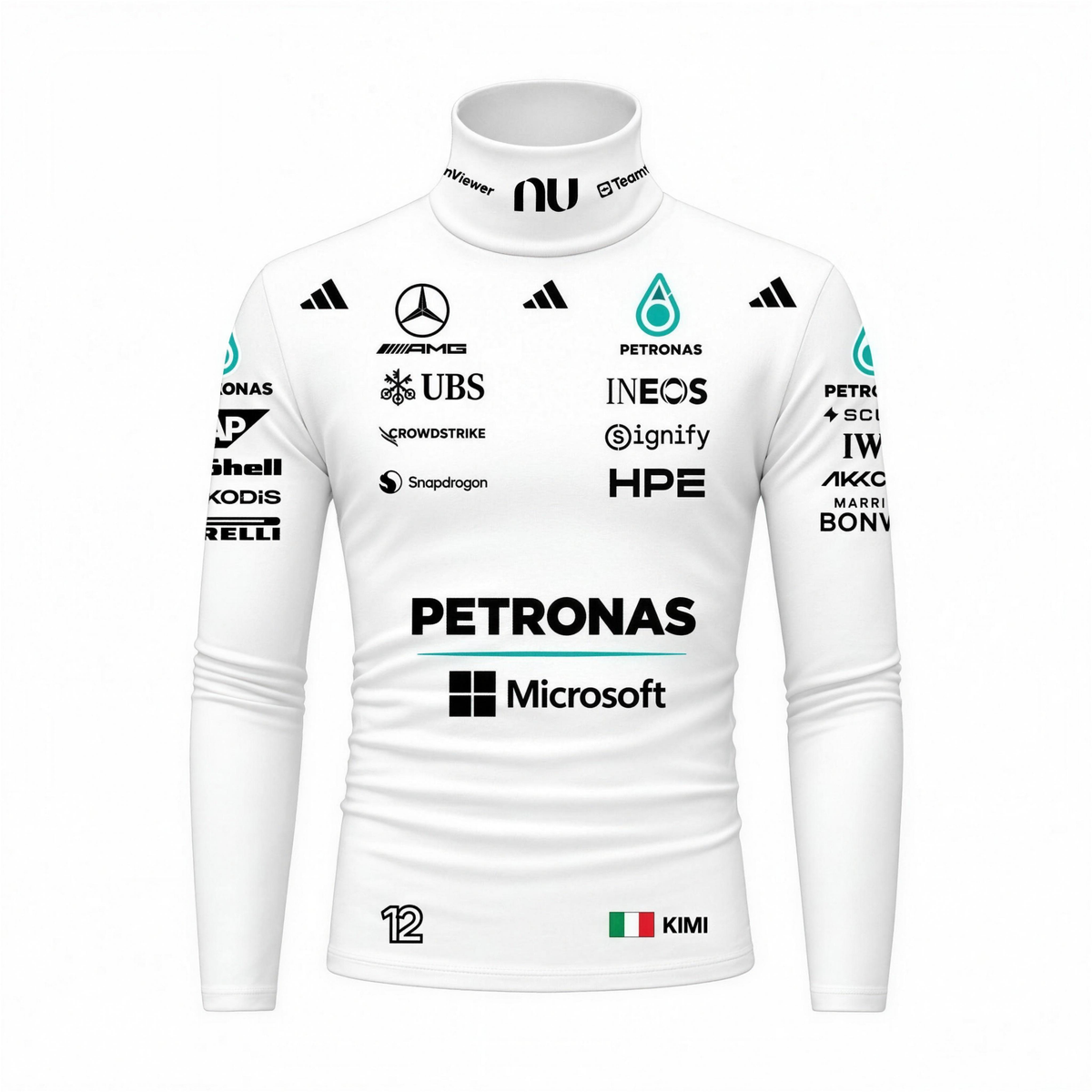 Kimi F1 2026 Longsleeve Shirt - White